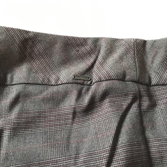Grey and black plaid houndstooth dress pants - Picture 2 of 3